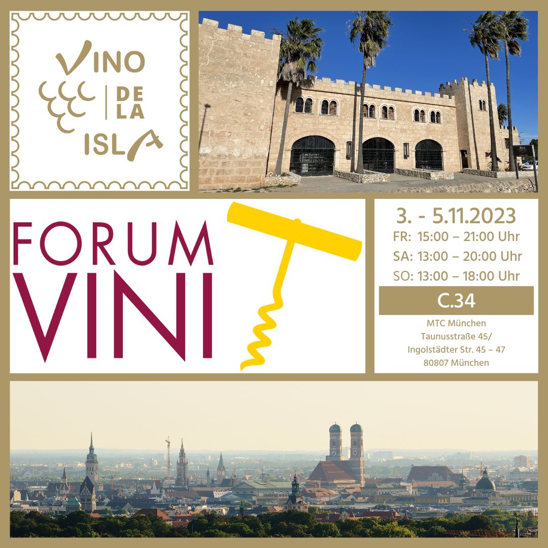 Forum Vini 2023 - 3. - 5.11. in München / MTC Standnr. C.34